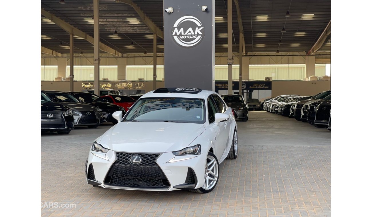 لكزس IS 300 F سبورت IS 300 / V6 3500cc / ممشى قليل / F-SPORT KIT / 1160 درهم قسط شهري