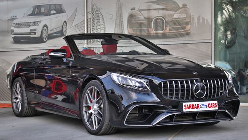 مرسيدس بنز S 63 AMG Convertible 2018