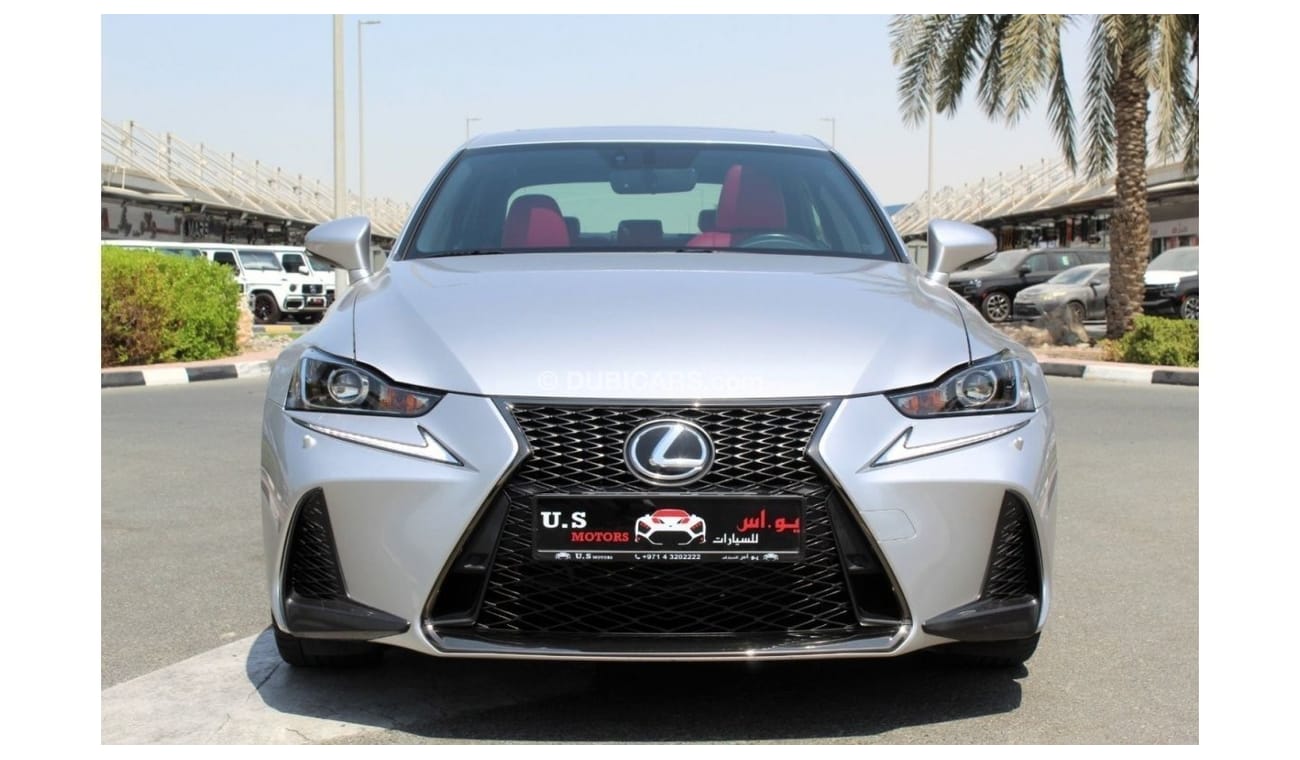 Lexus IS300 LEXUS IS300 F SPORT 2020 GCC AL FUTTAIM LEXUS LOW MILEAGE SINGLE OWNER IN MINT CONDITION