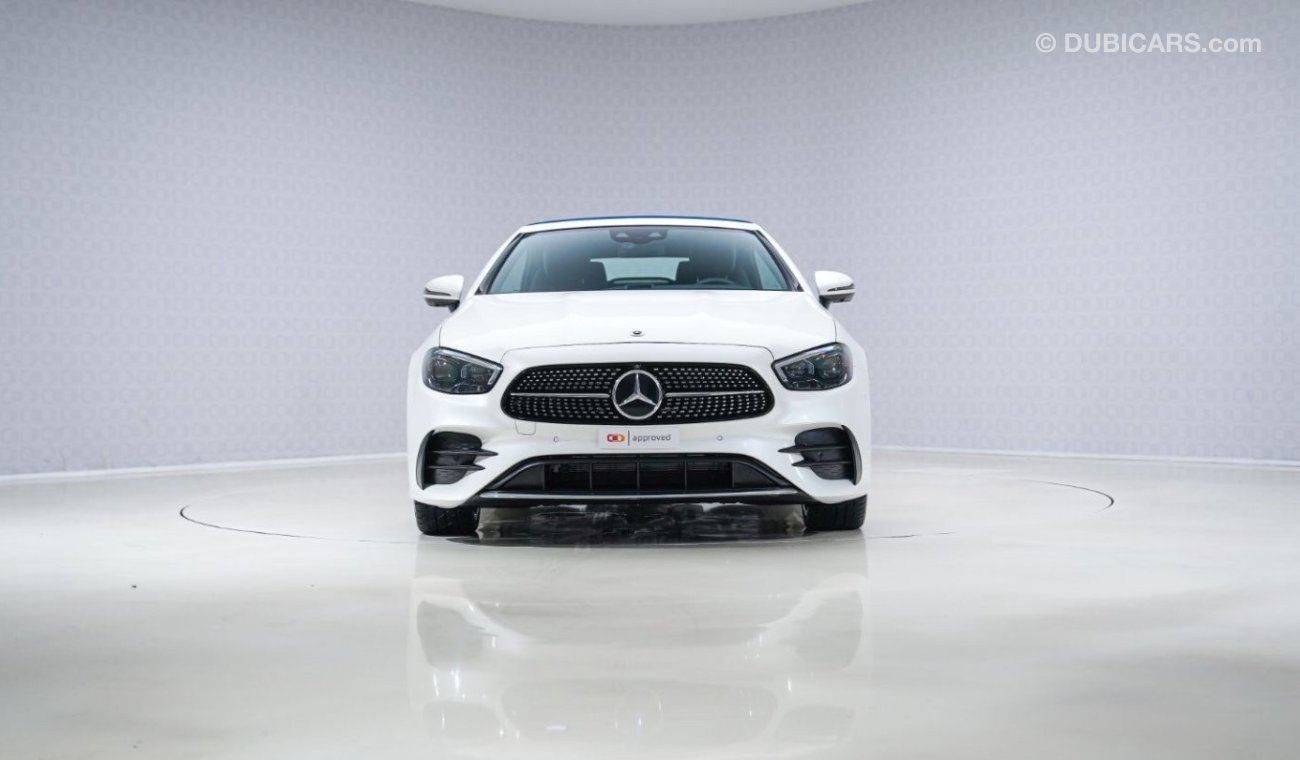 مرسيدس بنز E 450 AMG Line Cabriolet - 2 Year Warranty - Approved Prepared Vehicle