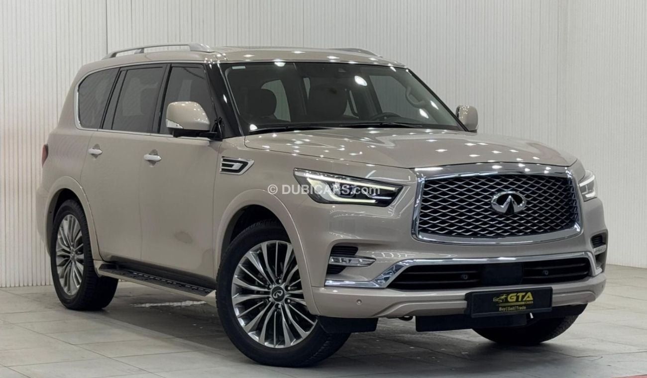 إنفينيتي QX80 Std 5.6L 2021 Infiniti QX80, One Year Warranty, Agency Full Service History, GCC