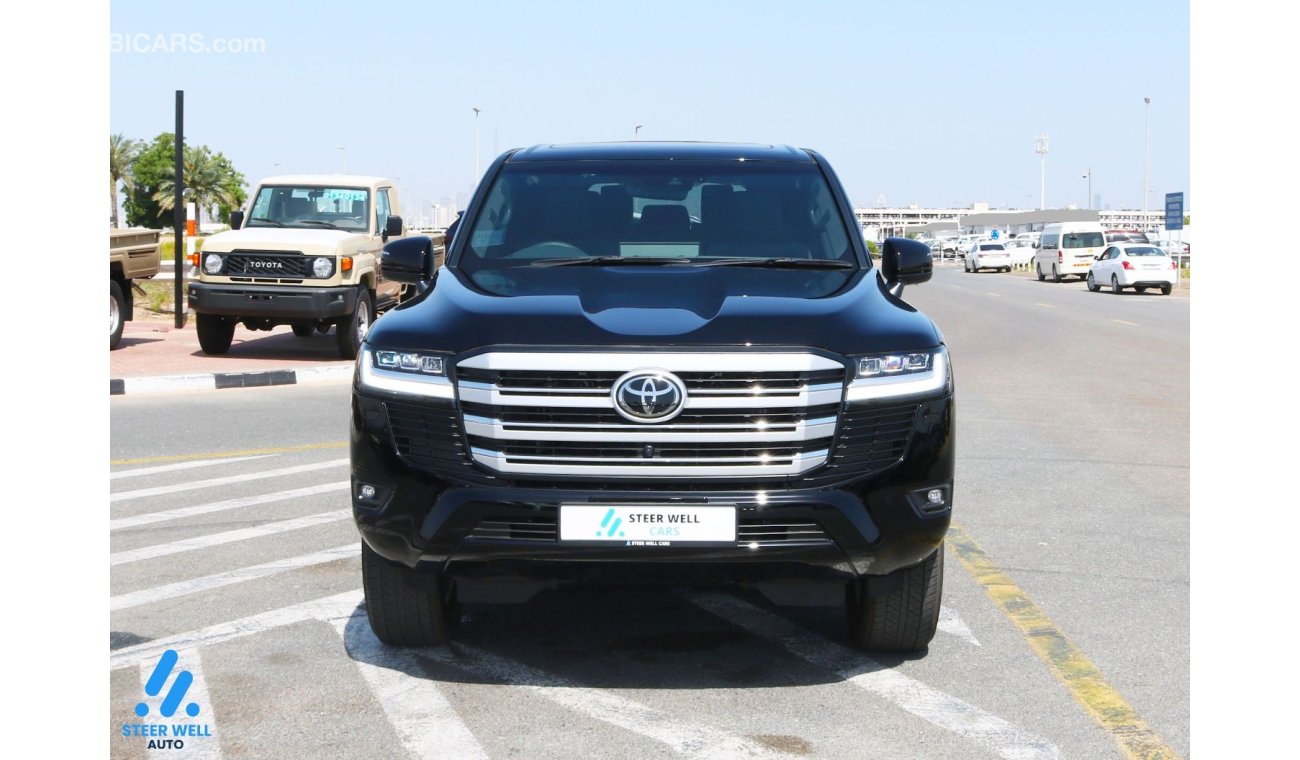 تويوتا لاند كروزر 2023 Toyota Land-Cruiser-300 AX 3.5L Petrol 4WD 7 Seater - Export Only - Book Now!