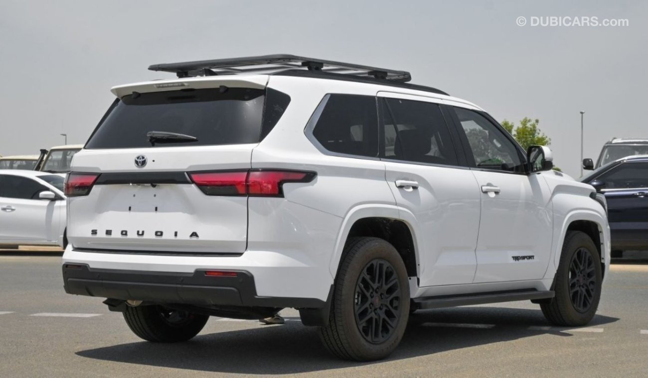 تويوتا سيكويا Brand New Toyota Sequoia SR5 SEQ35-P-23-SR5-01 3.5TT | Petrol | White/Black | 2023 | For Export