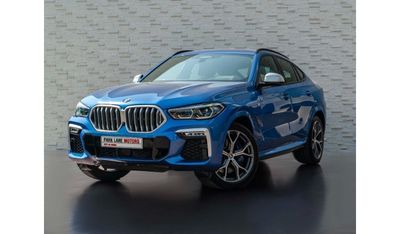 بي أم دبليو X6 AED 4,781 PM • X6 M50i • 4.4L TURBOCHARGED V8 • LOW KM • OFFICIAL BMW WARRANTY + SERVICE PLAN UNTIL