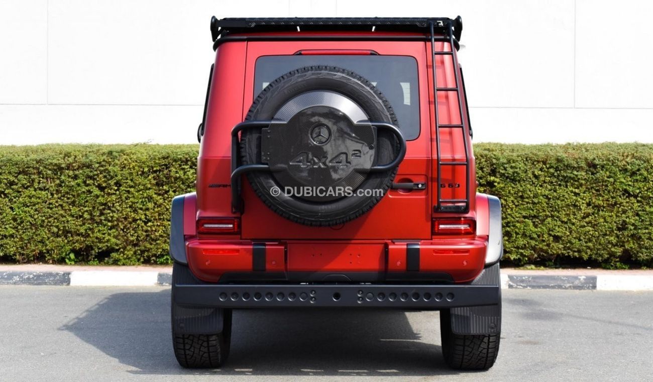 Mercedes-Benz G 63 AMG 4X4² BRAND NEW MERCEDES - BENZ G63 4X4 SQUARED 2023 RED MATE COLOR