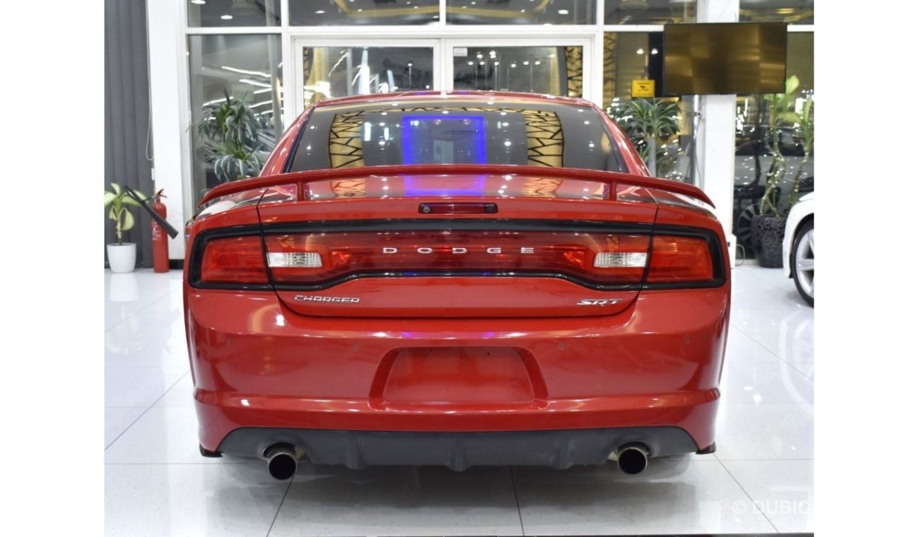 دودج تشارجر EXCELLENT DEAL for our Dodge Charger SRT8 6.4 HEMI ( 2014 Model ) in Red Color GCC Specs