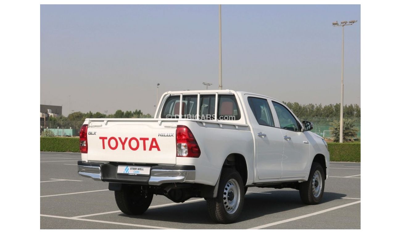 Toyota Hilux 2022 | DLX DIESEL AT 4X4 - RED INTERIOR WITH BLUETOOH, POWER MIRROR AND GCC SPECS - EXPORT ONLY