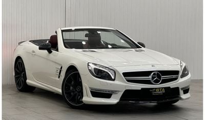 Mercedes-Benz SL 63 AMG Std 2015 Mercedes Benz SL63 AMG Roadster, Full Mercedes Service History, Very Low Kms, GCC