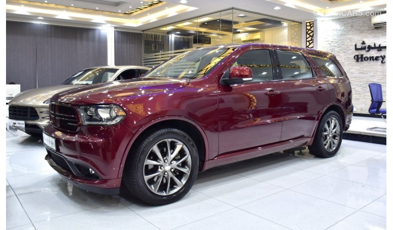 دودج دورانجو EXCELLENT DEAL for our Dodge Durango GT ( 2017 Model ) in Red Color GCC Specs