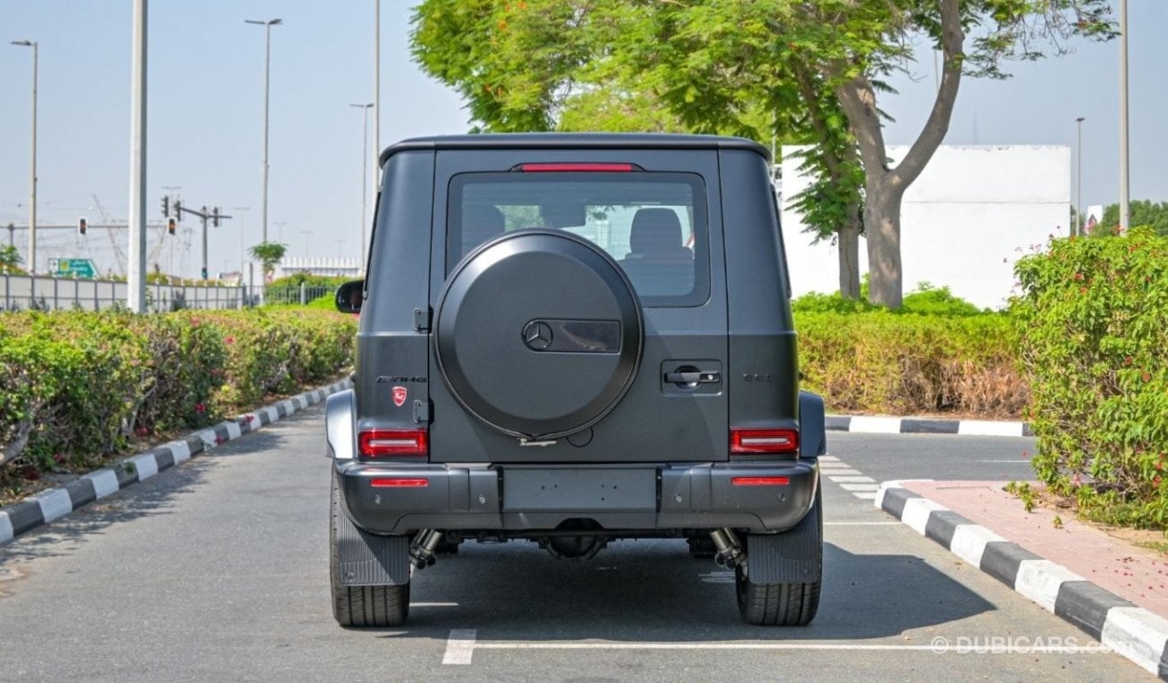 مرسيدس بنز G 63 AMG Std Mercedes G63 AMG - Designo Nachtschwarz Magno Color - Carbon Fiber - Rear Screens - 2022