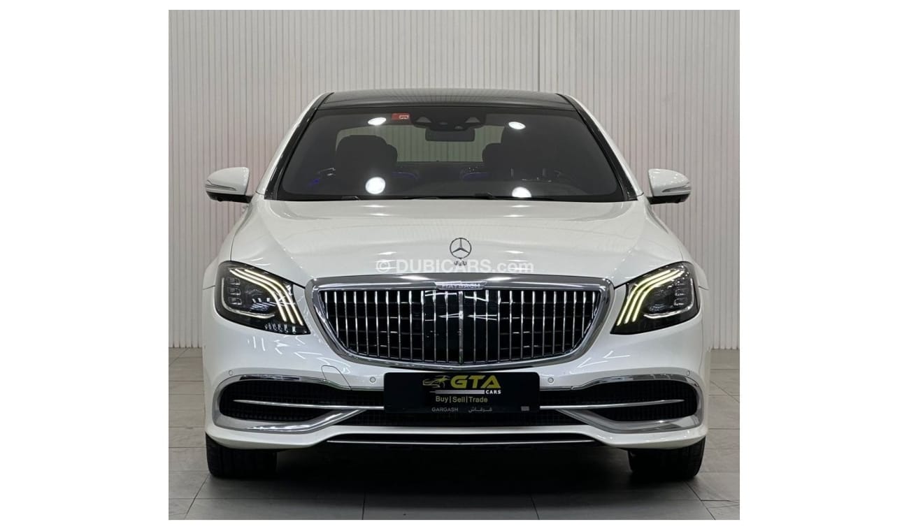 Mercedes-Benz S600 Maybach 2018 Mercedes-Benz S650 Maybach, 1 Year Warranty, Full Gargash Agency Service History, GCC