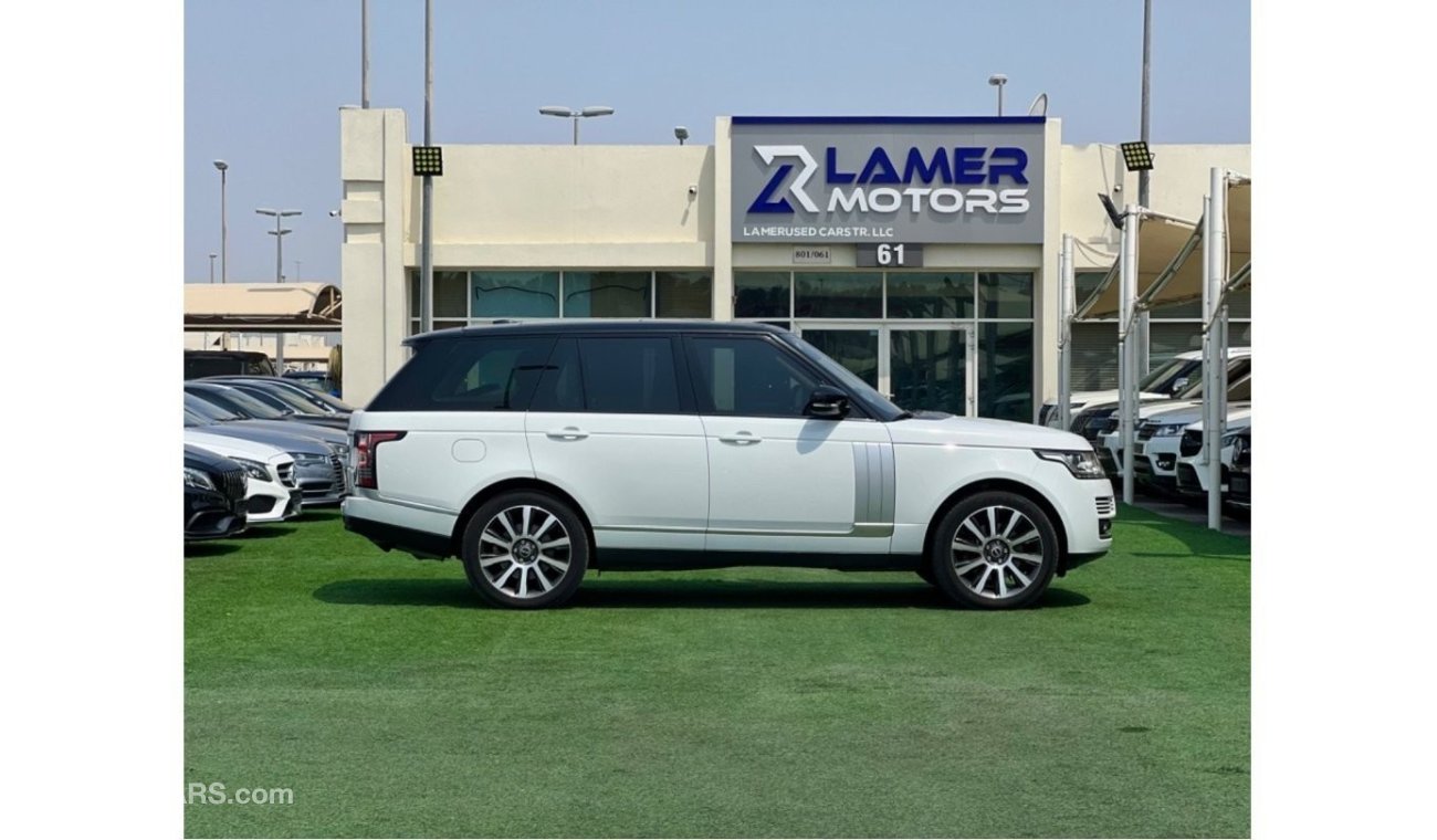 لاند روفر رانج روفر فوج HSE 1800 Monthly payments / Vogue 2016 / single owner / now accident/ low mileage / full option