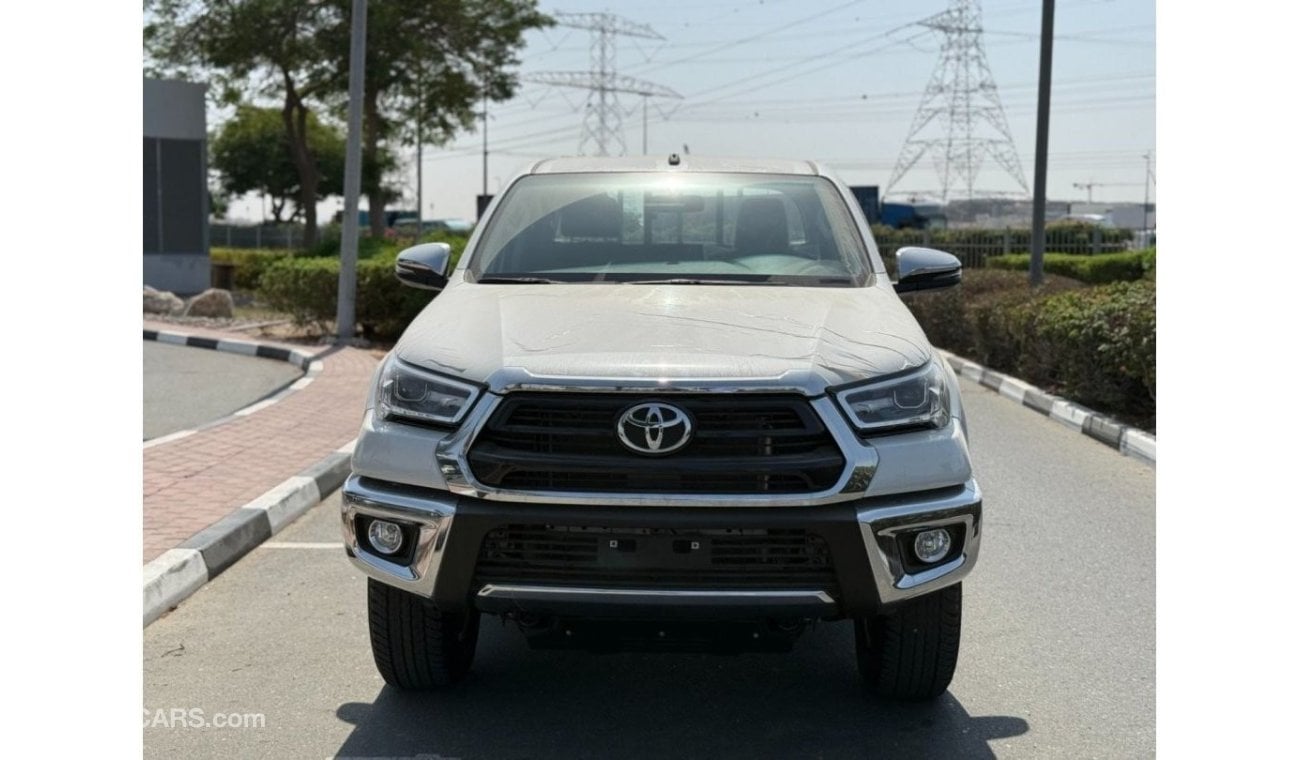 تويوتا هيلوكس 2024 Toyota Hilux Double Cab (Full-Option with Push Start) 2.7L 4-Cyl Petrol A/T 4x4 Only For Export