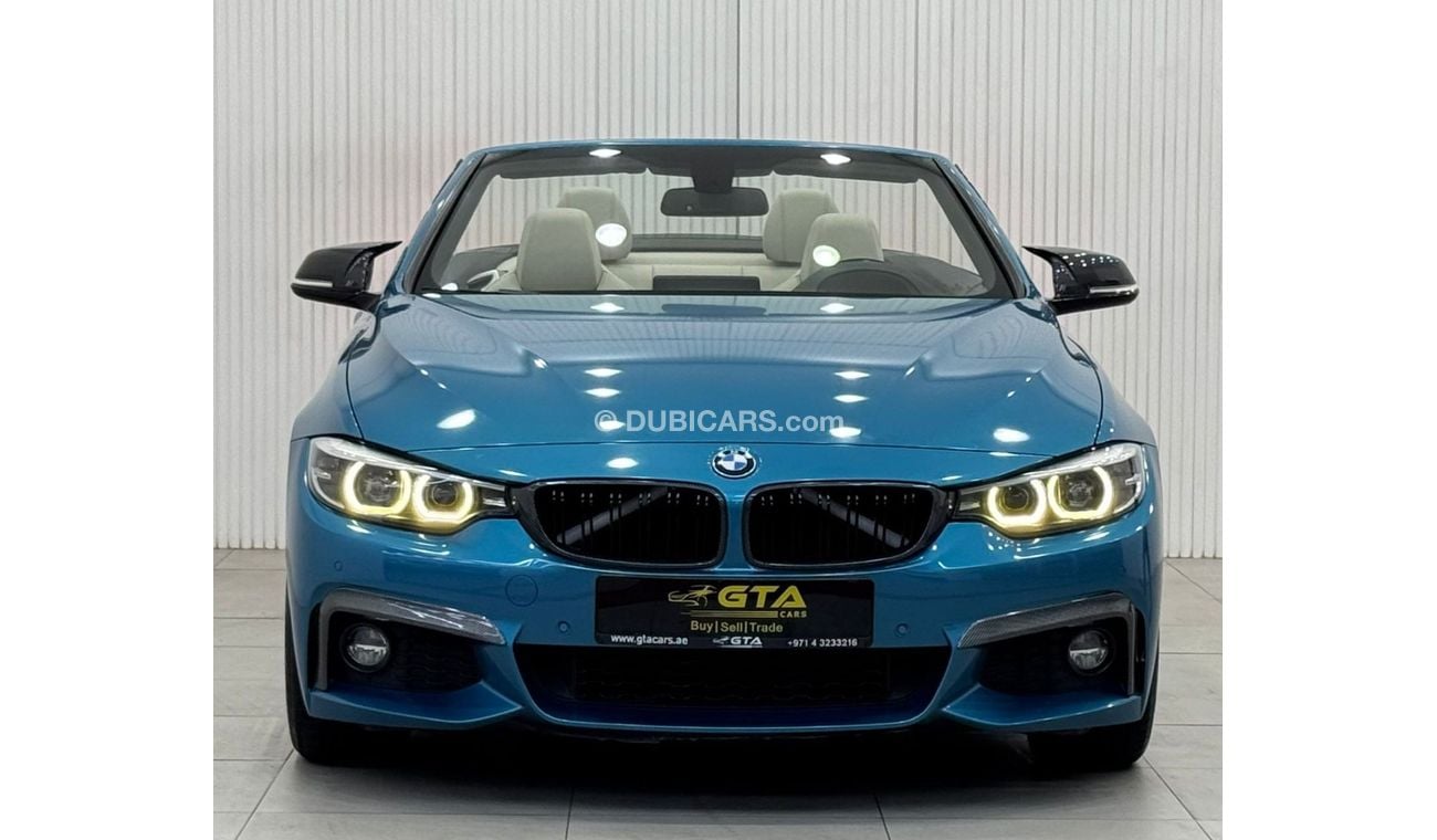 بي أم دبليو 430i M Sport 2.0L 2018 BMW 430i M-Sport Convertible, Warranty, March 2025 BMW Service Pack, Excellent Con