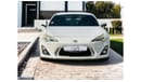 تويوتا 86 TOYOTA 86 2.0TC V4 2013 | LEATHER SEATS | GCC SPECS | WELL MAINTAINED