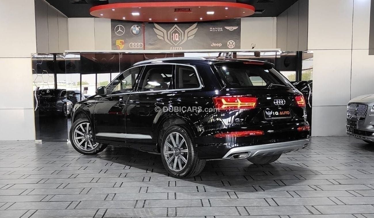 Audi Q7 AED 2,700 P.M | 2016 AUDI Q7 45 TFSI QUATTRO 3.0 L | 333 HP | 7 SEATS | FULL PANORAMIC ROOF | GCC