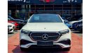 Mercedes-Benz E300 AMG 5 years Warranty & Service 2024 GCC