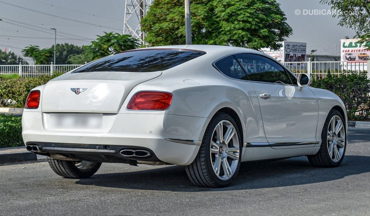 Bentley Continental GT 2014 V8 GCC SPECS