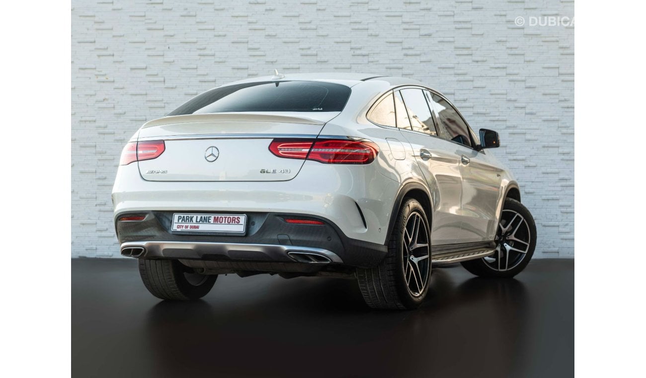 Mercedes-Benz GLE 43 AMG AED 2,831 PM • GLE 43 AMG COUPE • LOW KMS • FULL-SERVICE HISTORY • PRISTINE CONDITION