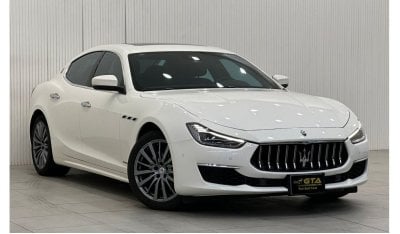 مازيراتي جيبلي 2021 Maserati Ghibli GranLusso, 2024 Maserati Warranty + Service Pack, Low Kms, GCC