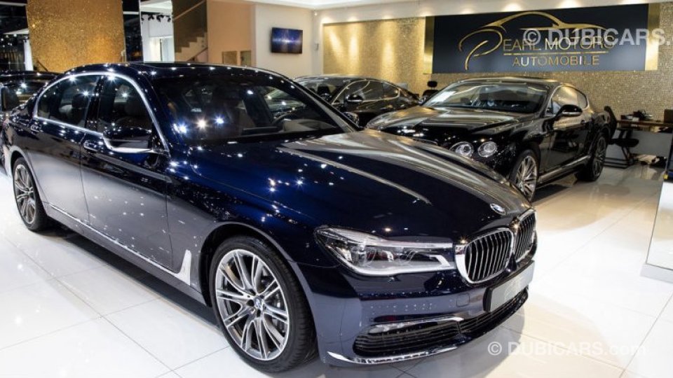 BMW 730 LI for sale: AED 269,000. Blue, 2019