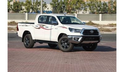 تويوتا هيلوكس 2025 TOYOTA HILUX 2.7 SR5 - SUPER WHITE inside RED | Export Only