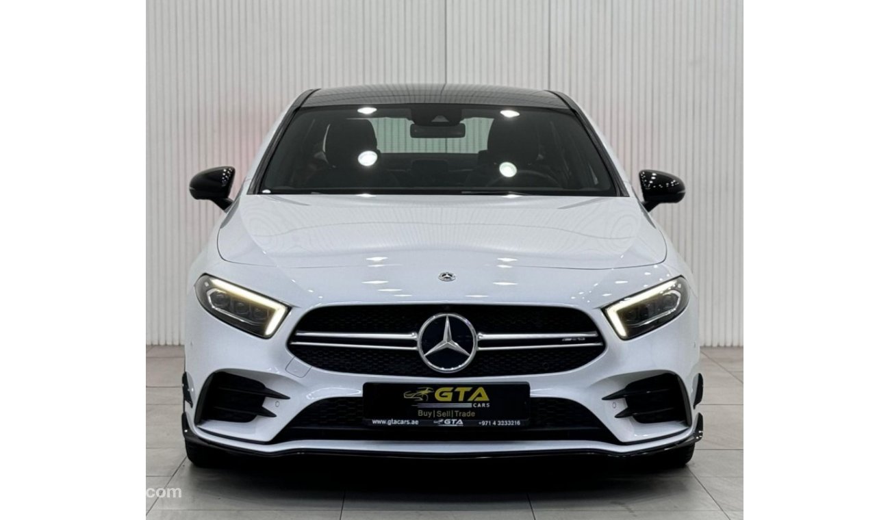 مرسيدس بنز A 35 AMG بريميوم 2021 Mercedes Benz A35 AMG 4MATIC Aerodynamic Package, Nov 2025 Mercedes Warranty, Full Opti