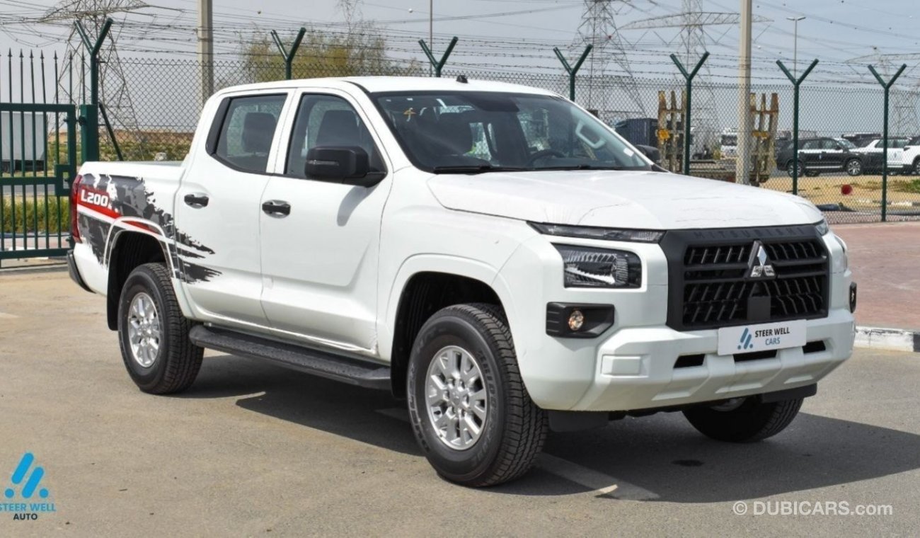 ميتسوبيشي L200 Triton GLX 2024 / First to have the new shape! Petrol 5MT / For Export / Book now!