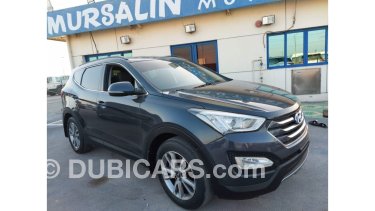 Hyundai Santa Fe Hyundai Santa Fe 2 4l Model 2015 Gcc Spec Ref 29654 For Sale Grey Silver 2015