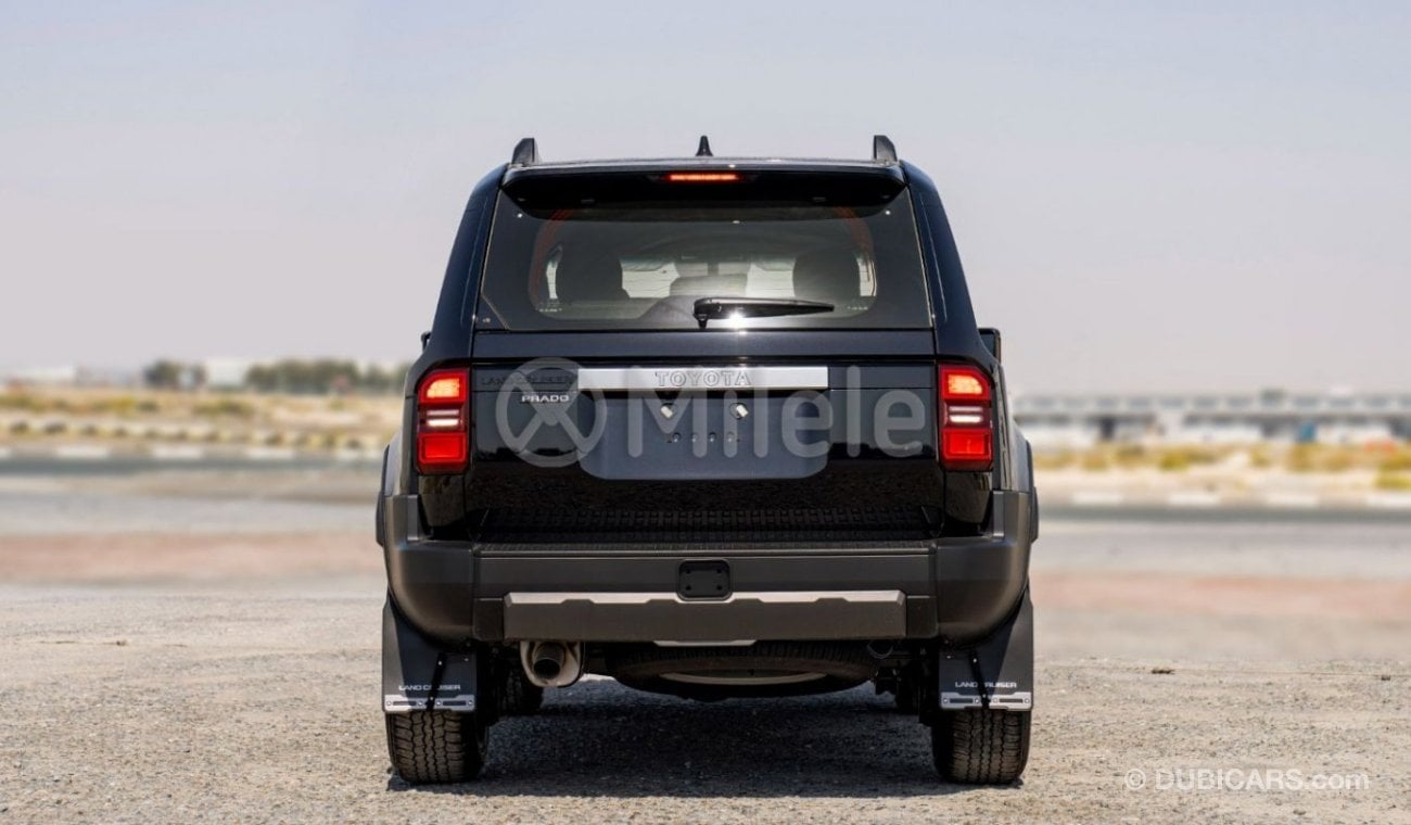 تويوتا برادو 250 TXL 2.8L DIESEL - BLACK: NEW SHAPE, (EXPORT ONLY)