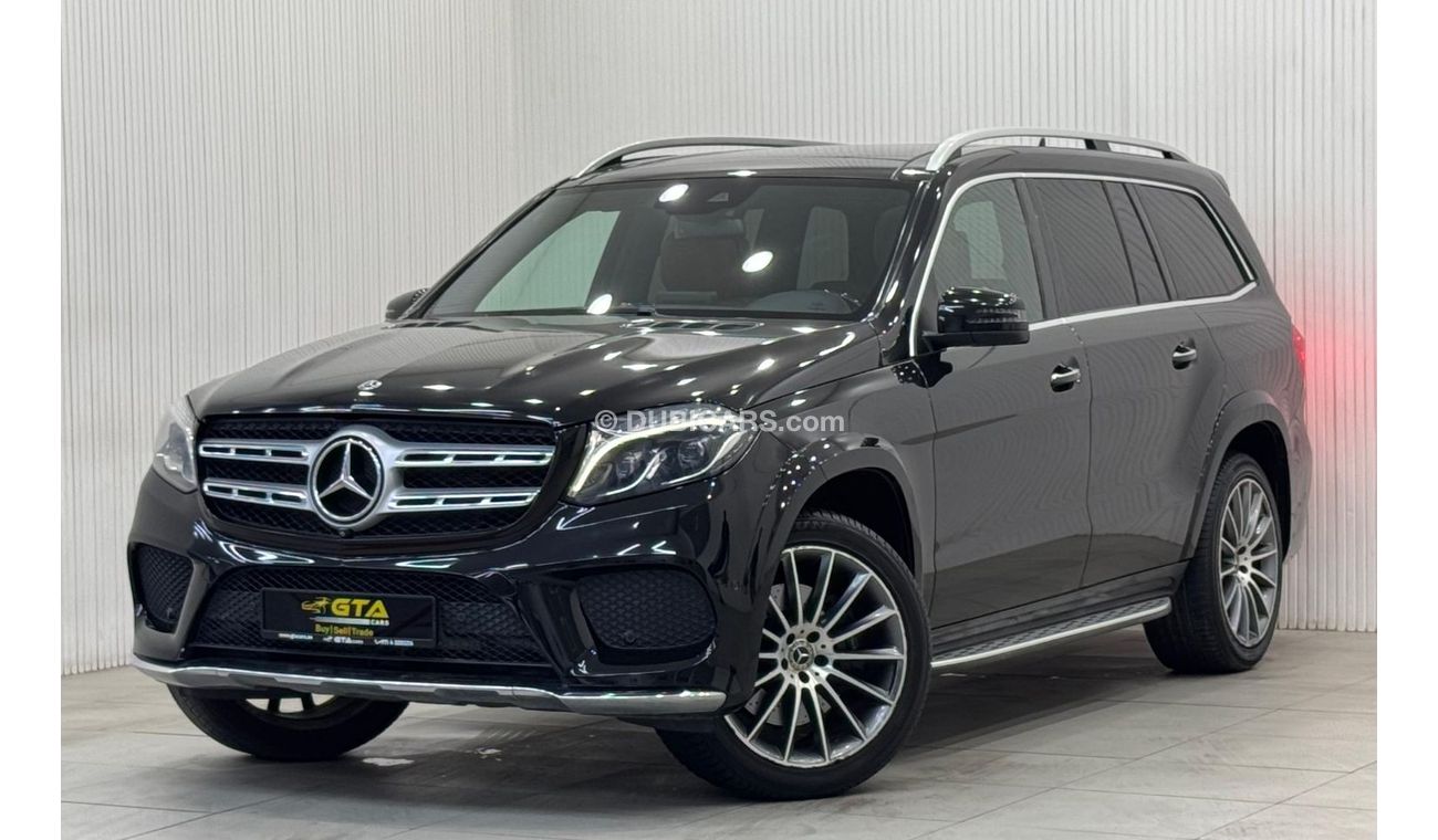 مرسيدس بنز GLS 500 Std 4.7L 2017 Mercedes Benz GLS500 AMG 4MACTIC, Feb 2026 Warranty, Full Options, 7 Seater, GCC