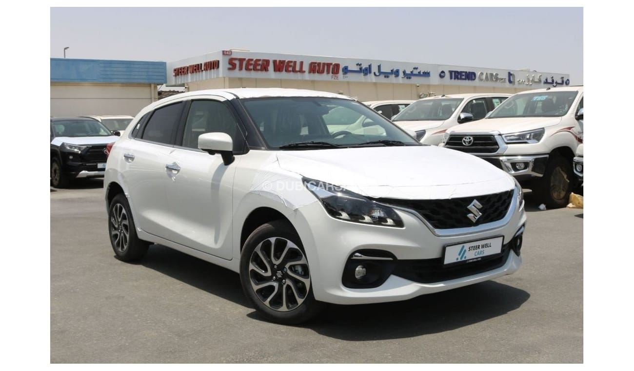 سوزوكي بالينو 2023 | GLX FULL OPTION WITH INFOTAINMENT DISPLAY - 360 CAMERA  -HEADS UP DISPLAY  -16 INCH ALLOY - E