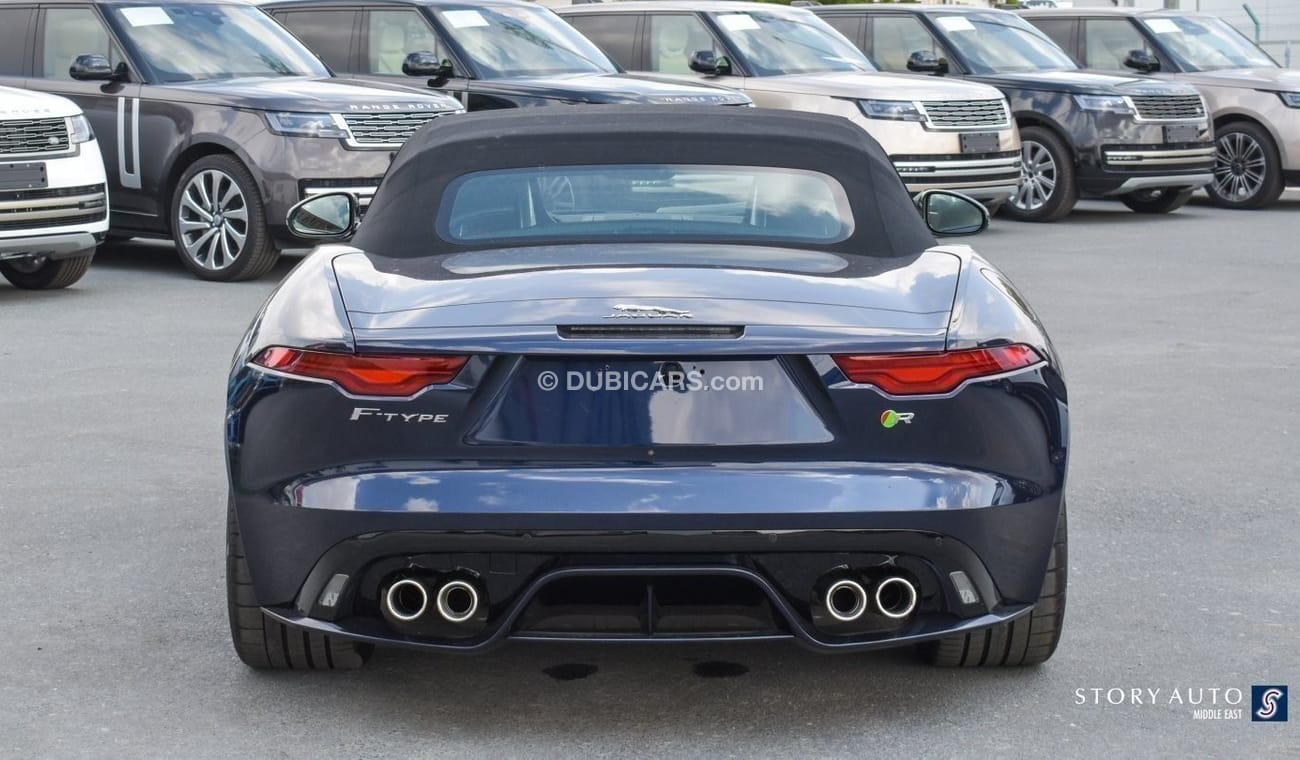 Jaguar F Type P575 5.0P S/C Convertible R AWD Auto. (For Local Sales plus 10% for Customs & VAT)