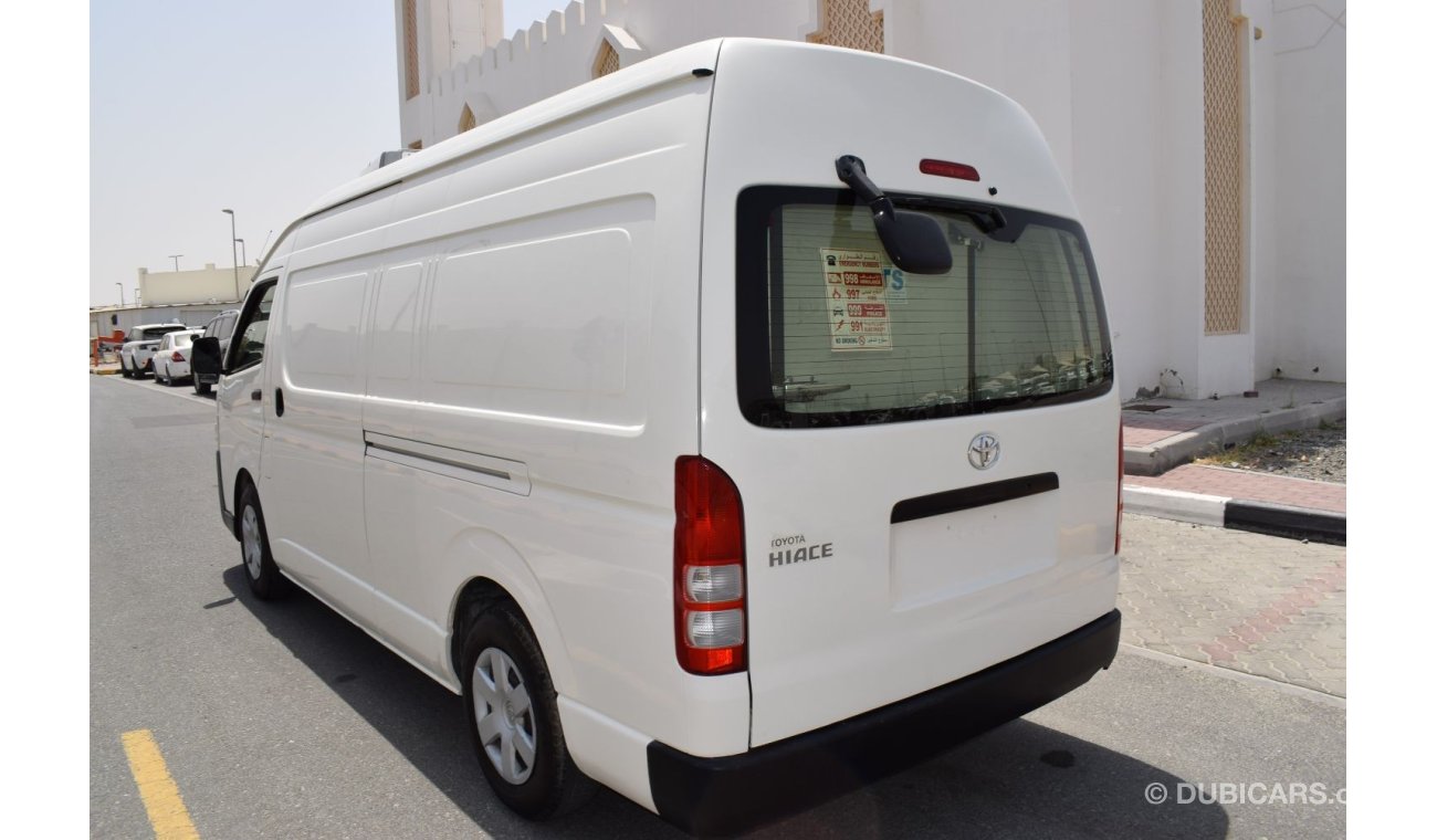 Toyota Hiace GLS - High Roof Toyota Hiace Highroof Freezer 2.7L, model:2020. Excellent condition