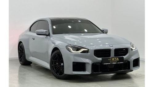 بي أم دبليو M2 2023 BMW M2 Coupe, Oct 2028 BMW Warranty + Service Pack, Full Options, Low Kms, GCC