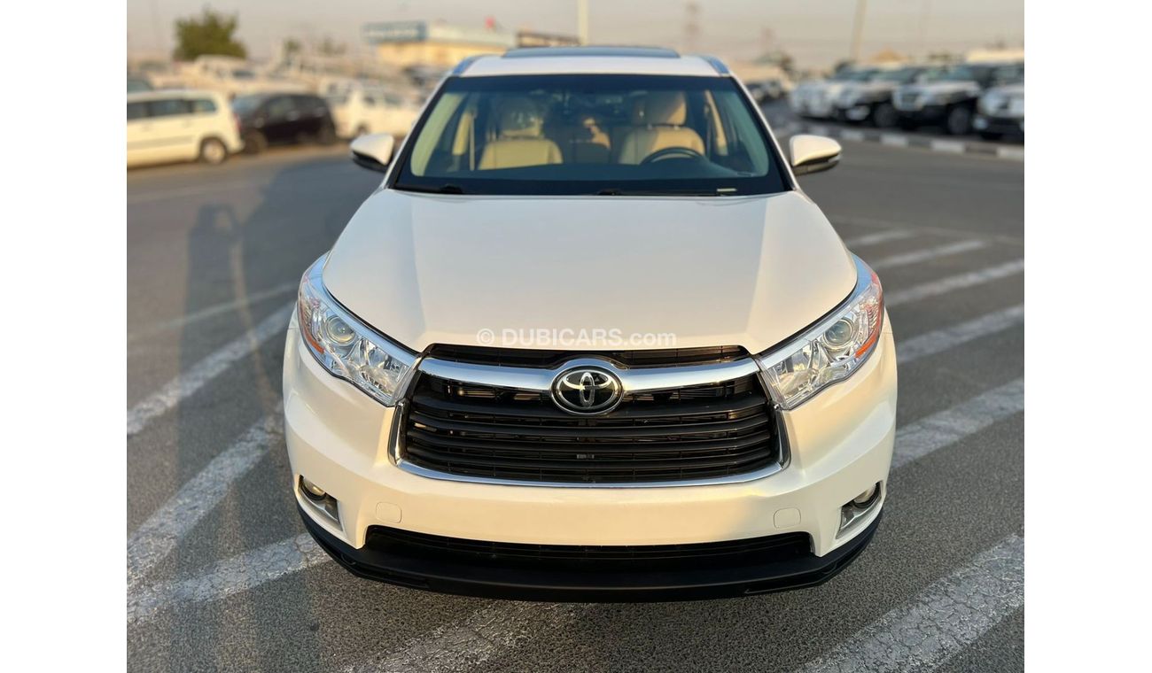 تويوتا هايلاندر 2016 TOYOTA HIGHLANDER XLE - 3.5 L - V6 - 6 CYL - 7 SEATER - ELECTRIC AND LEATHER SEATS -  SUNROOF -