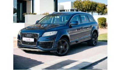 Audi Q7 AED 990 PM | AUDI Q7  S-LINE 3.0 | SUPERCHARGED FULL OPTION | GCC | 0% DOWNPAYMENT