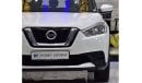 Nissan Kicks EXCELLENT DEAL for our Nissan Kicks ( 2020 Model ) in White Color GCC Specs