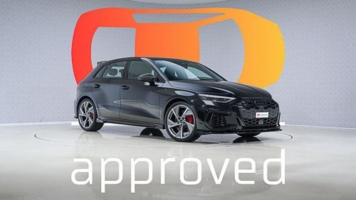 أودي S3 TFSI quattro 2.0L Hatchback A3 Sportback - AED 3,857 P/M - Warranty till 11/2026