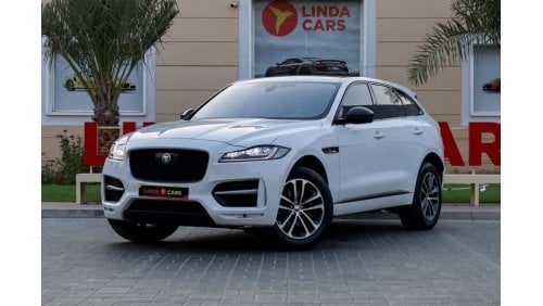 Jaguar F Pace Jaguar F-Pace R-Sport 2019 GCC under Agency Warranty and Service Contract with Flexible Down-Payment