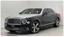 Bentley Mulsanne 2017 Bentley Mulsane Speed, June 2025 Bentley Warranty, Full Bentley Service History, Low Kms, GCC