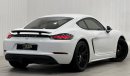 Porsche Cayman 2017 Porsche 718 Cayman, Warranty, Full Service History, GCC