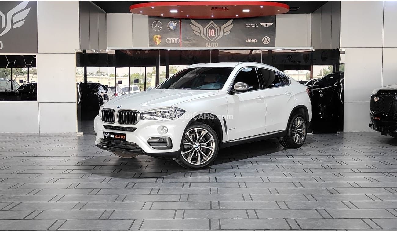 بي أم دبليو X6 35i Exclusive 3.0L AED 2,300 P.M | 2016 BMW X6 XDRIVE 35i 3.0L EXCLUSIVE | BMW FULL SERVICE HISTORY