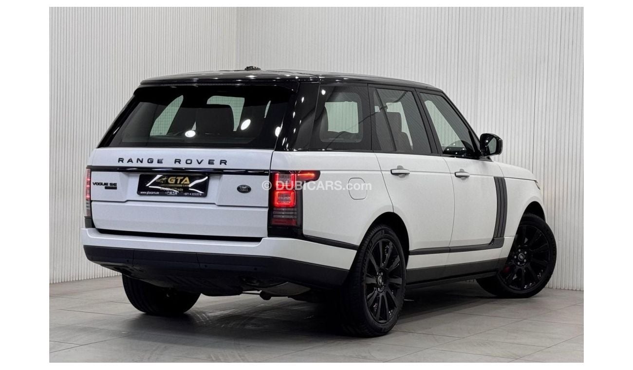 لاند روفر رينج روفر (آخر) 2016 Range Rover Vogue SE Supercharged, 2025 Warranty, 2027 GTA Service Pack, Fully Loaded, GCC