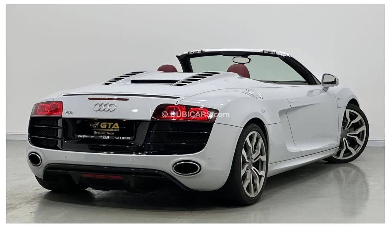 Audi R8 2012 Audi R8 Quattro V10 Spyder, Full Service History, Very Low Kms, GCC Specs