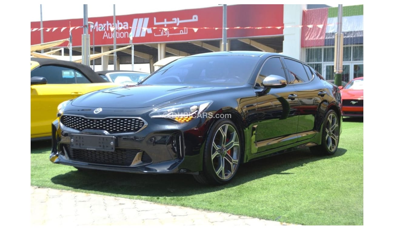 Kia Stinger GT/CLEAN TITLE// NO ACCIDENT**//GOOD CONDITION --RED INSIDE--3.3L  TWIN TURBO