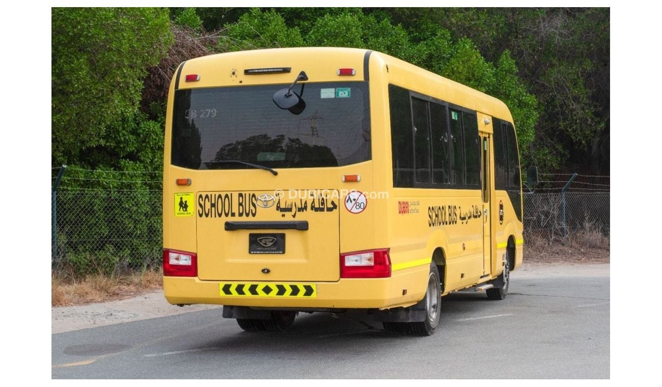 تويوتا كوستر 2020 | TOYOTA COASTER | SCHOOL BUS | 23-SEATER LCD SCREEN | AUTOMATIC DOOR | T70830