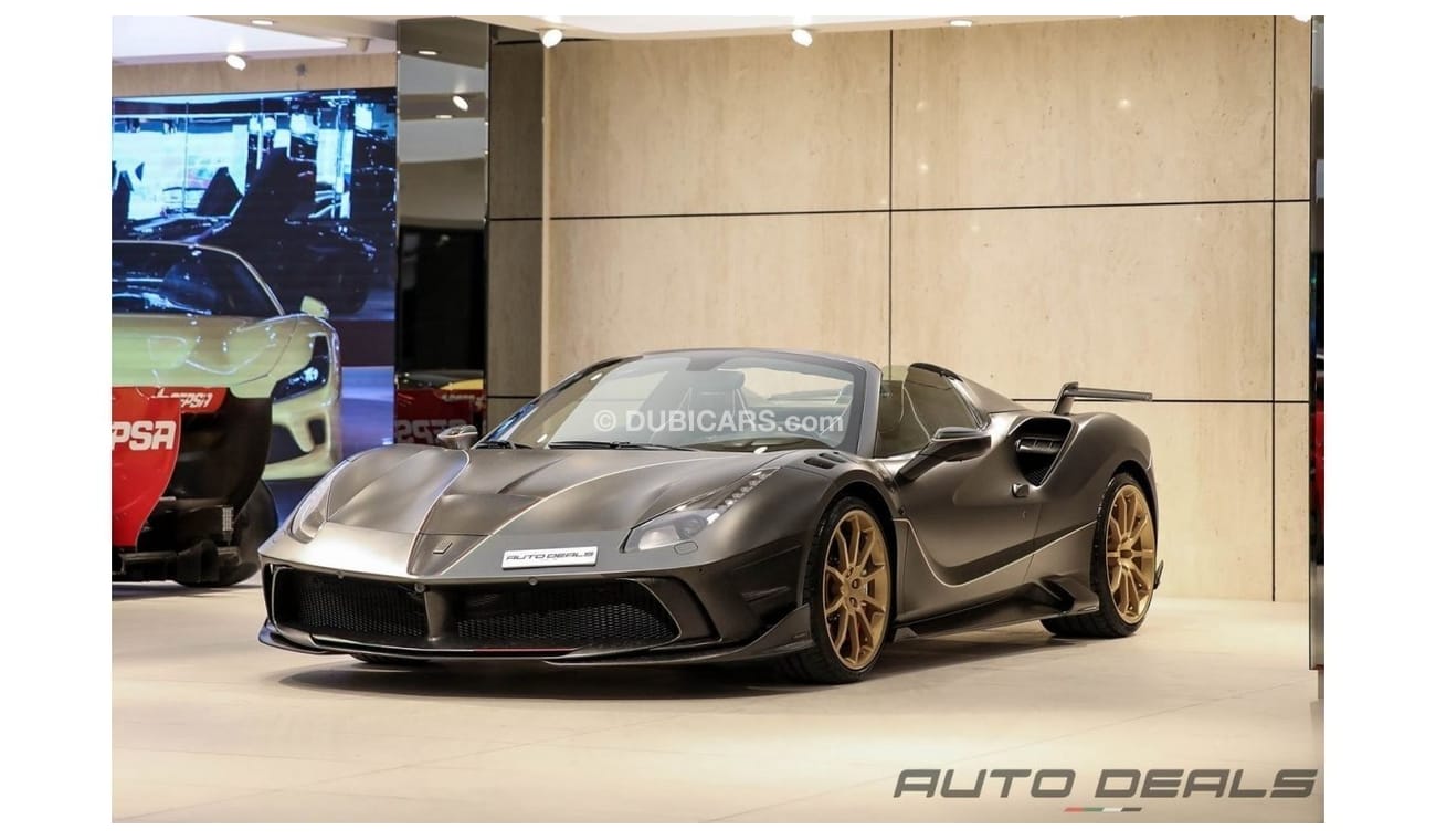 فيراري 488 4XX Spider Mansory Siracusa 1of1 | 2017 - Full Service History - Very Low Mileage | 3.9L V8