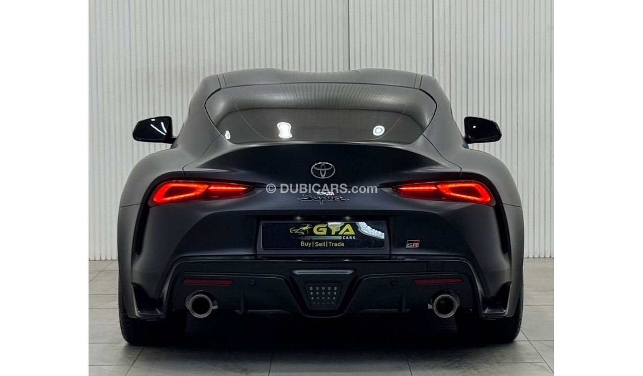 تويوتا سوبرا GR 3.0L A/T 2022 Toyota Supra GR, Al-Futtaim Agency Warranty + Service Package, Full Service History