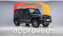 مرسيدس بنز G 63 AMG Edition 463 - Warranty until Apr 2026 - Approved Prepared Vehicle